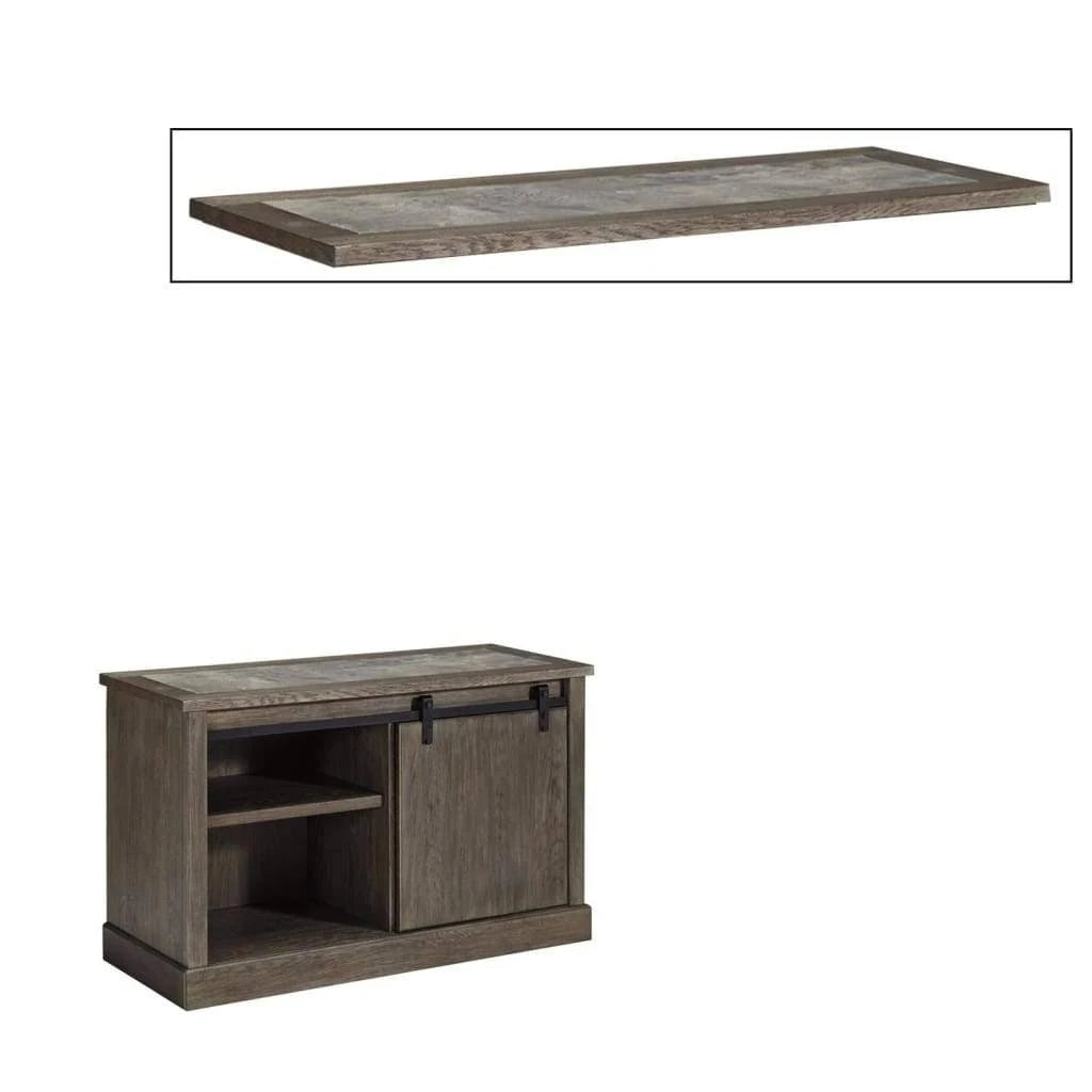 Large Credenza in Grayish Brown M7054