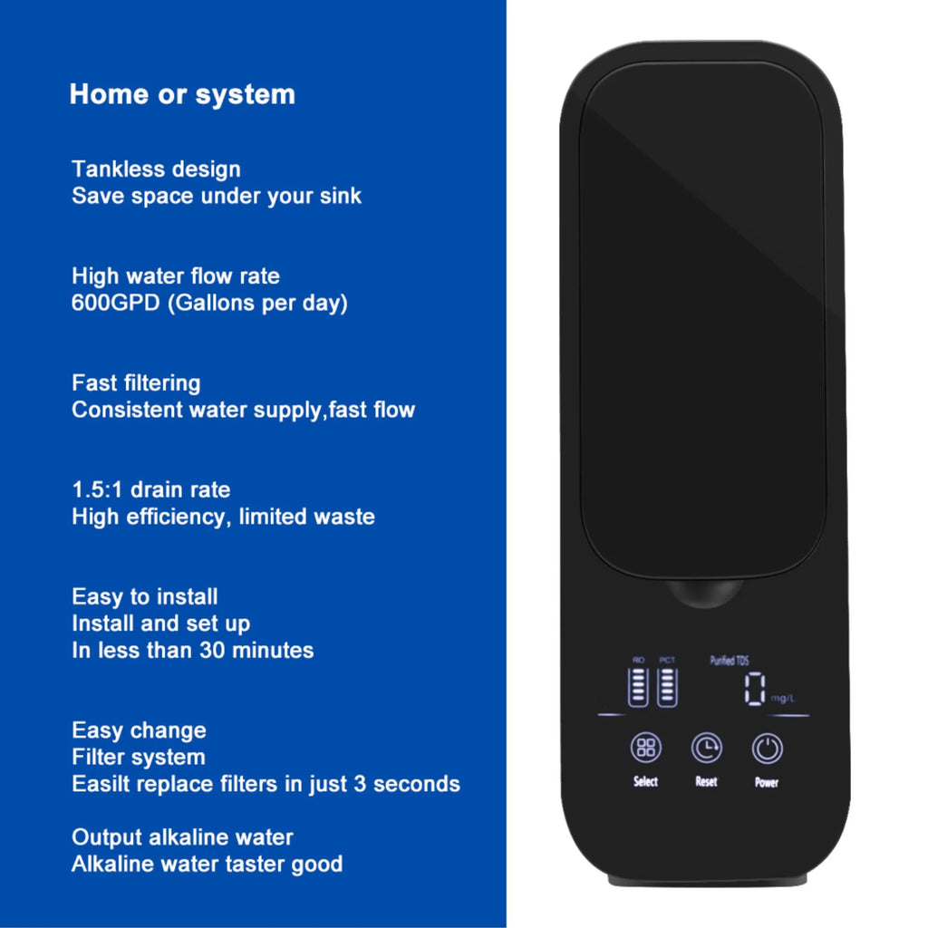 600GPD 0.0001 Micron RO Water Purifier P470463