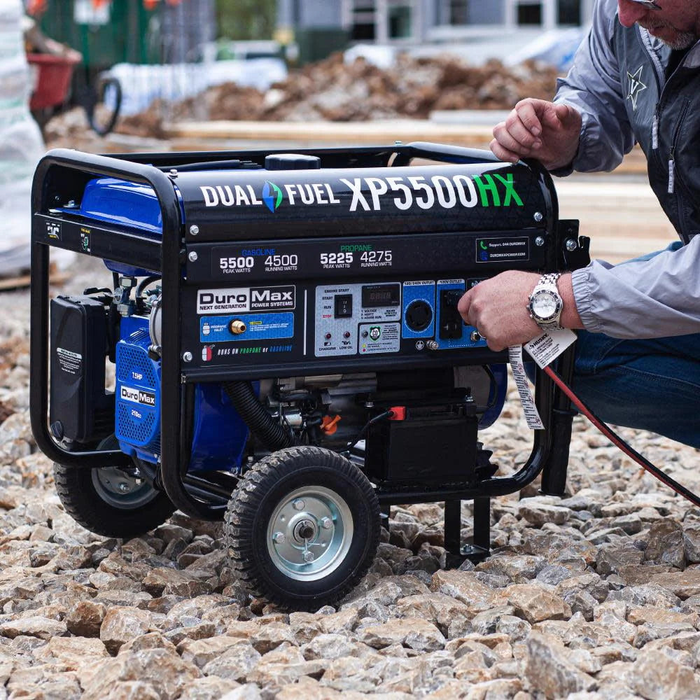5,500 Watt Dual Fuel Portable Generator G26880