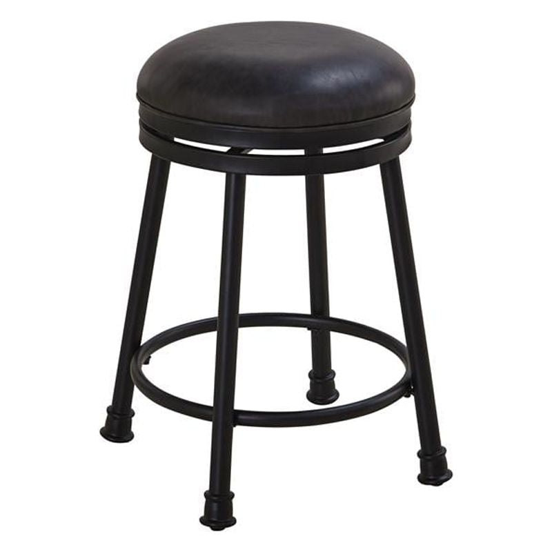 Black Swivel Counter Stool J70324