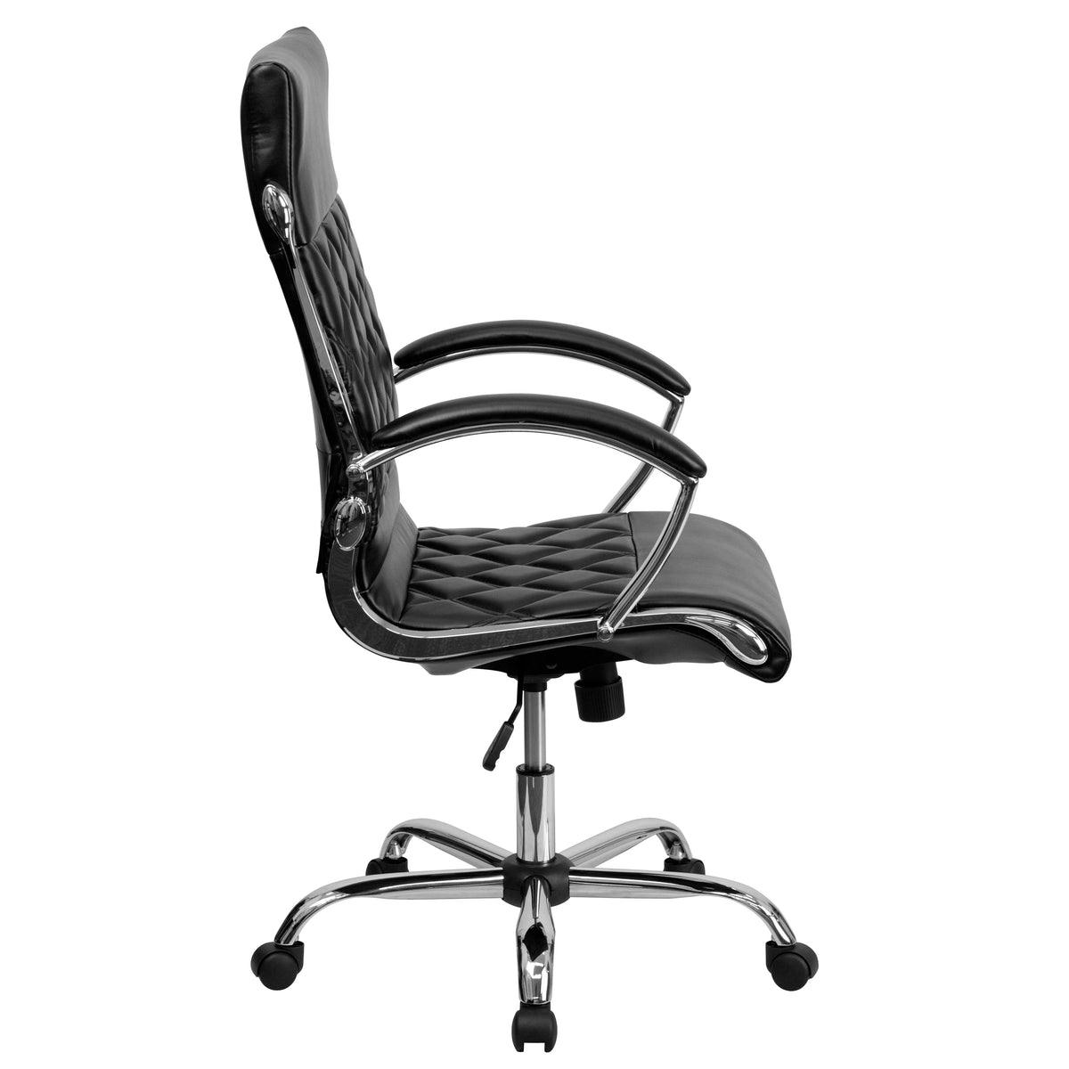 Black LeatherSoft Executive Swivel Office Chair I43208