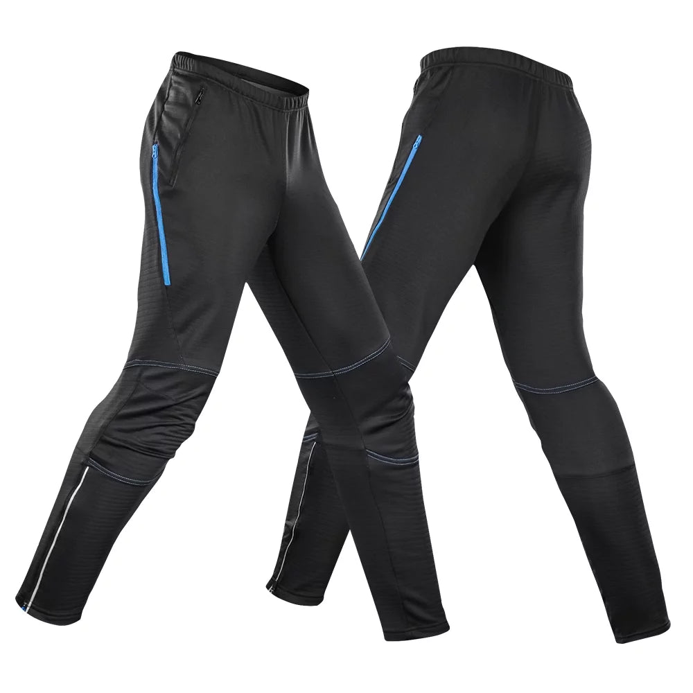 Waterproof Thermal Fleece Windproof Cycling Pants H783430