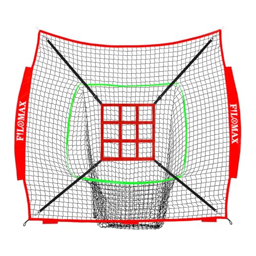 7ft x 7ft Baseball & Softball Replacement Net with Ball Collection System F868