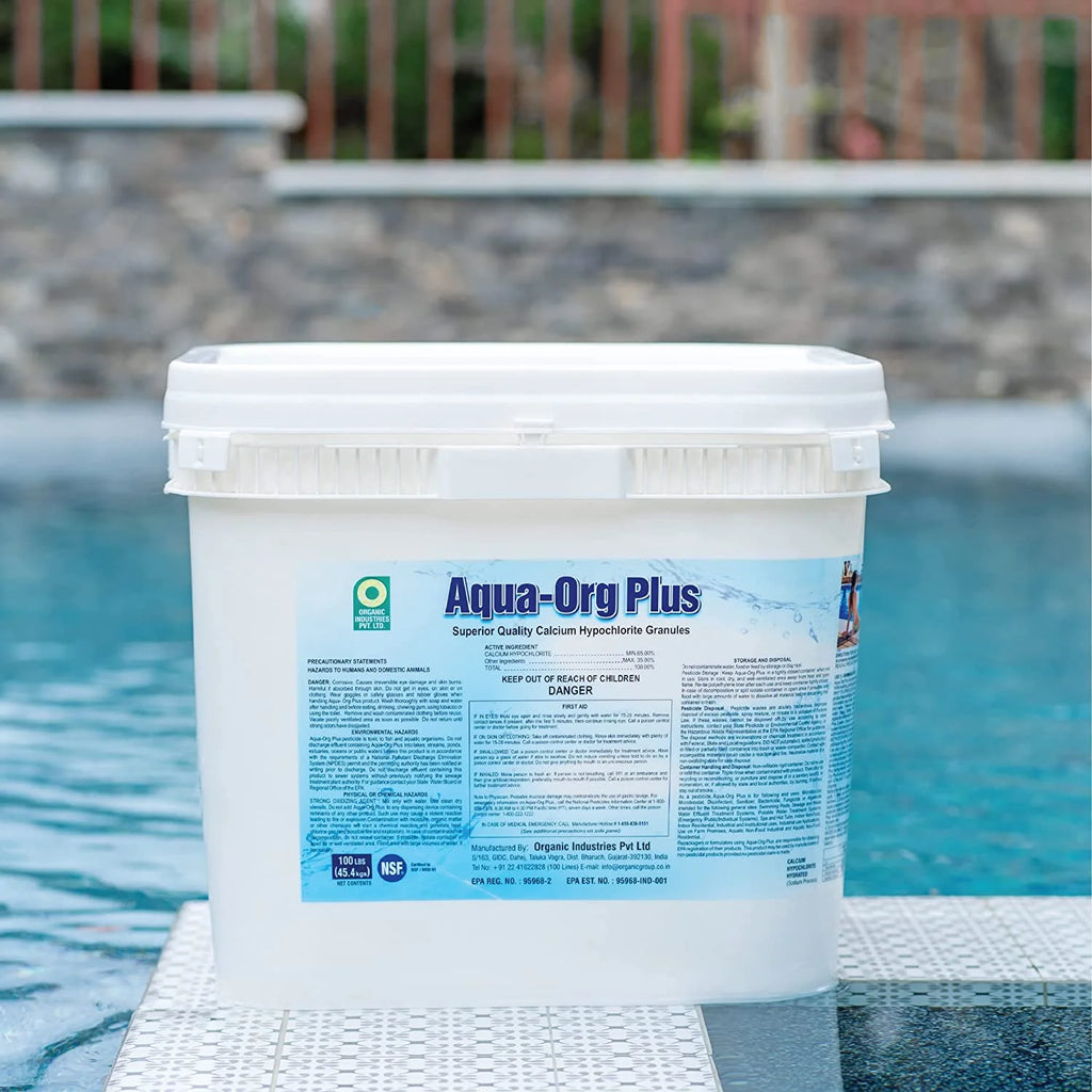 Granular Calcium Hypochlorite 65% Pool Shock 55 Pound J3368