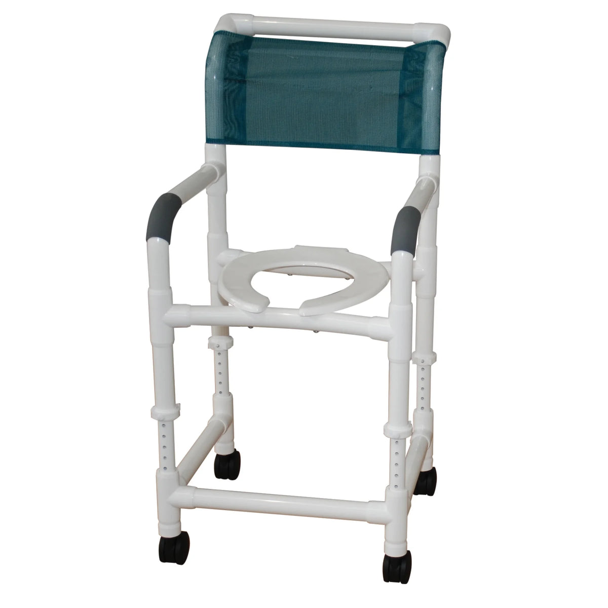 Adjustable Height Rolling Shower Commode Chair H7890