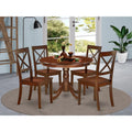 5 Piece Wood Dining Set with Round Table V35525