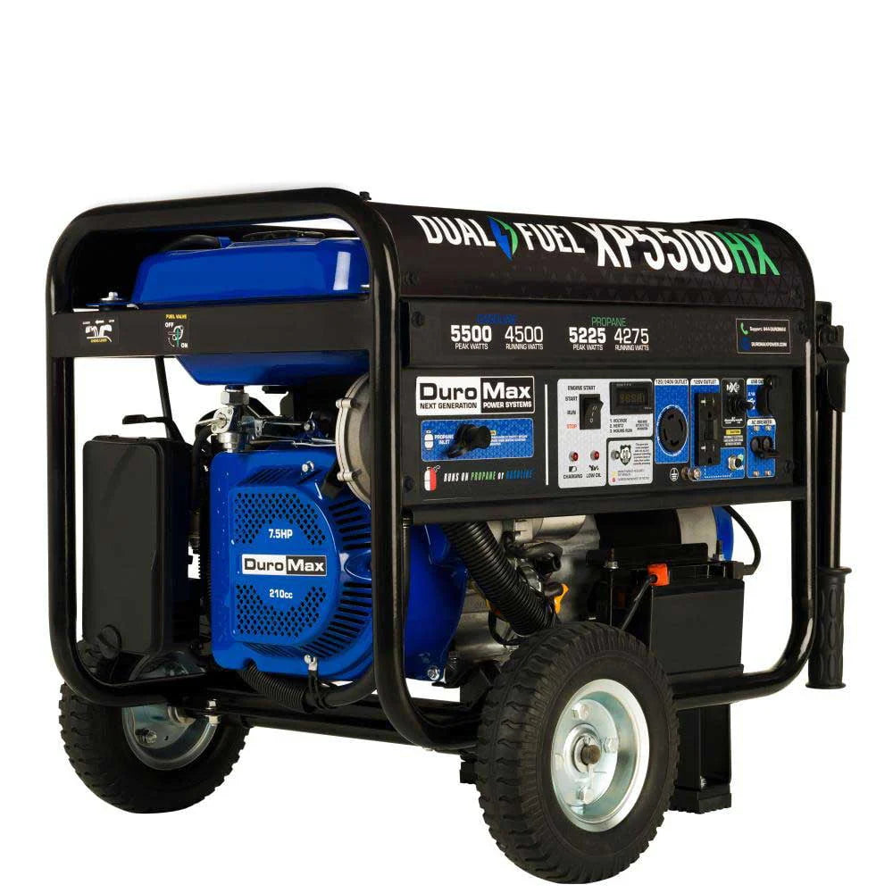 5,500 Watt Dual Fuel Portable Generator G26880