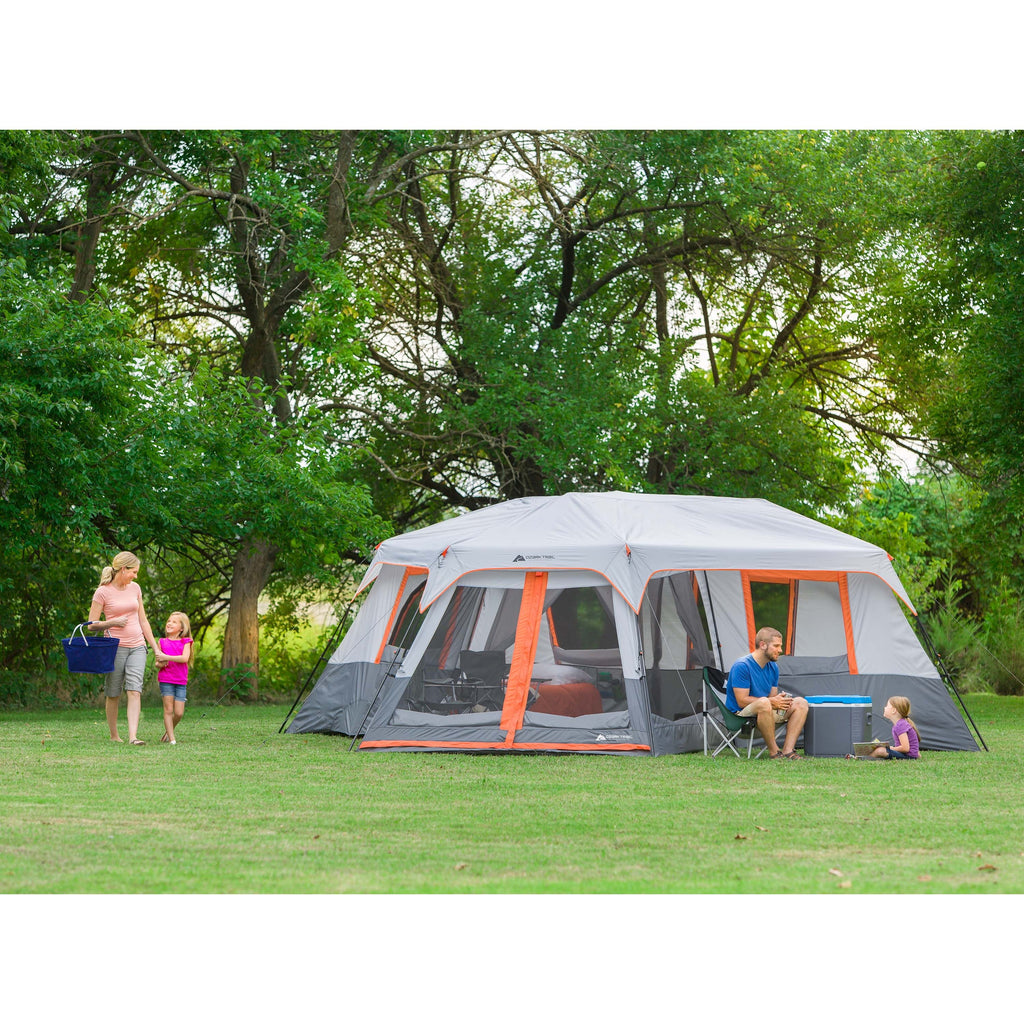 20' x 18' 12-Person 3-Room Instant Cabin Tent with Screen Room S21617