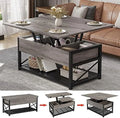 43" Lift Top Coffee Table Grey J7970