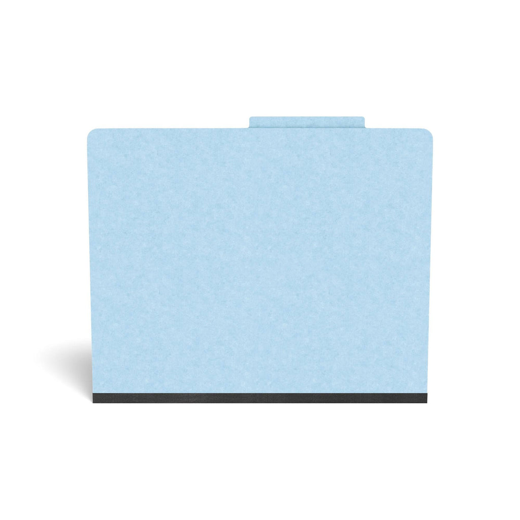 Light Blue Pressboard Classification Folder, Letter size, 20/Box M66733